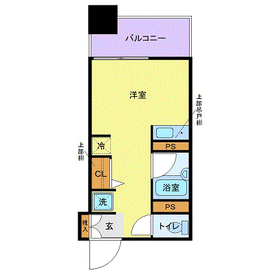 グッドステイ新宿EAST▲『禁煙ルーム・駅1分・築浅・1R・20平米・シモンズベッド』【エグゼクティブ】の間取り図