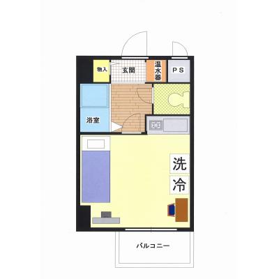 ★★★ウィークリー・マンスリー茅ヶ崎　３階★★★【駅チカ・徒歩５分】【オートロック】【エレベーター】の間取り図
