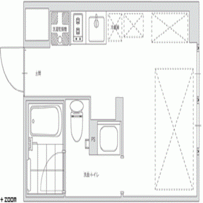 マンスリーシズオカ【Dタイプ】の間取り図