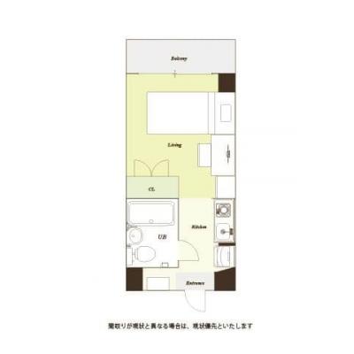 ●2026年4月4日から入居可●ユニオンマンスリー南林間駅前１　312　1R・シングル☆中央林間・南町田グランベリーパーク・大和の通勤＆通学におススメ！駅徒歩１分なので移動時間を圧倒圧縮！■選べるWiの間取り図