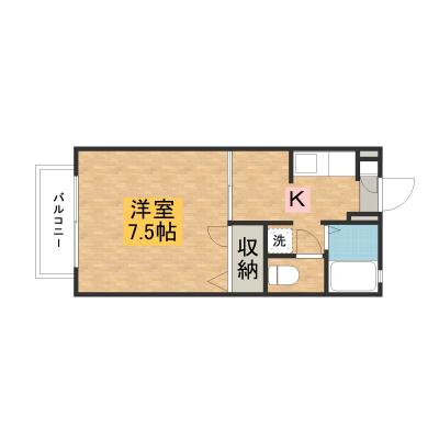 クレスト大夢の間取り図