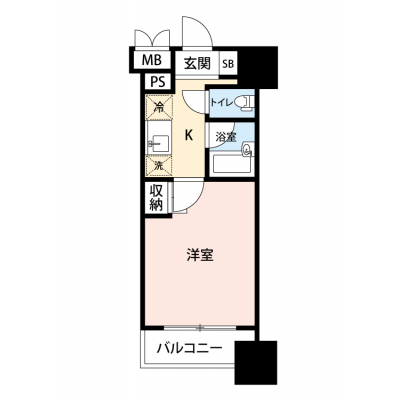 【🍡！秋の大感謝価格！🍡】【禁煙🚭/Wi-Fi無料🌐】マイナビSTAY大崎　608の間取り図
