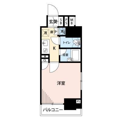 【🍧夏のクールダウン価格！🍧】【禁煙🚭/Wi-Fi無料🌐】マイナビSTAY秋葉原　802の間取り図