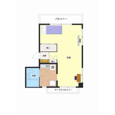 ★★★ウィークリー・マンスリー横浜中山　３階★★★【駅チカ・徒歩８分】の間取り図