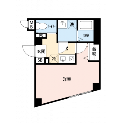 【🍡！秋の大感謝価格！🍡】【禁煙🚭/Wi-Fi無料🌐】マイナビSTAY大師橋　101の間取り図