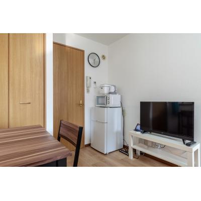 ＃日当たり良し👍＃ゆったりセミダブル＃ネット無料＃駅徒歩4分★トルコブルー405の間取り図