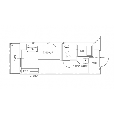 【24時間管理＆フロント有】アクセス良好♪なくなり次第終了！ペット待機施設有り♪1ヶ月以上ご利用のお客様はキャンペーンあり☆の間取り図