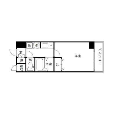 OneLife蒲田駅前クラウド【★FUNDES蒲田まで徒歩圏内★室内見学可（※空室状況により、応相談）】】の間取り図