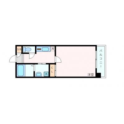 OneLife天神Sワイヤーの間取り図