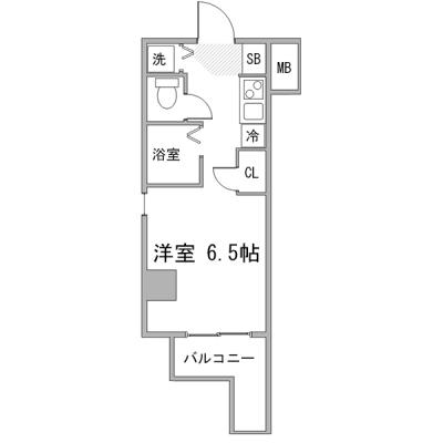 アットイン原宿1-2  『公式サイト限定キャンペーン実施中！室内画像も豊富で、お見積り／web予約も可能です！「アットイン公式」で検索！🔍』の間取り図