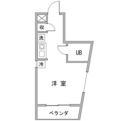 ◇アットイン後楽園1  『公式サイト限定キャンペーン実施中！室内画像も豊富で、お見積り／web予約も可能です！「アットイン公式」で検索！🔍』の間取り図