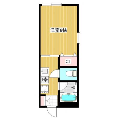 インターネット無料！人気の中野駅徒歩13分♪キレイな内装♪宅配ボックス有★大型スーパー至近の好立地★ＭＨシリーズ中野新井Ⅱの間取り図
