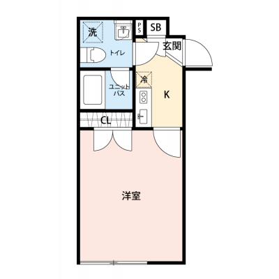 【🌷新生活応援キャンペーン🌷】【禁煙🚭/Wi-Fi無料🌐】マイナビSTAY立会川2　303の間取り図