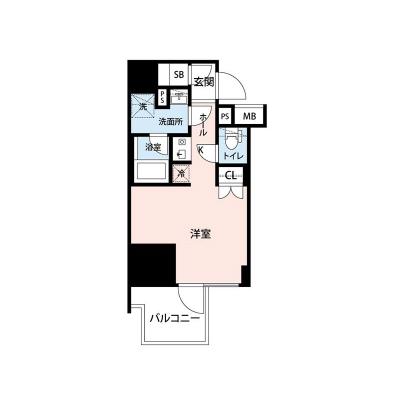 【🍡！秋の大感謝価格！🍡】【禁煙🚭/Wi-Fi無料🌐】マイナビSTAY TTW芝公園　902の間取り図