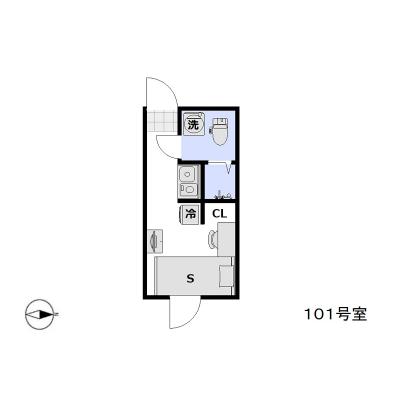 □アットインmini明大前5-1  『公式サイト限定キャンペーン実施中！室内画像も豊富で、お見積り／web予約も可能です！「アットイン公式」で検索！🔍』の間取り図