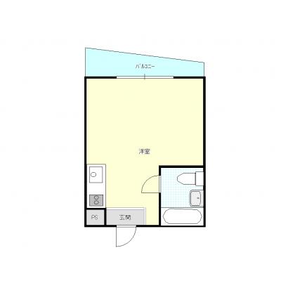 近鉄奈良線「瓢箪山駅」徒歩2分｜便利な商店街近くの間取り図