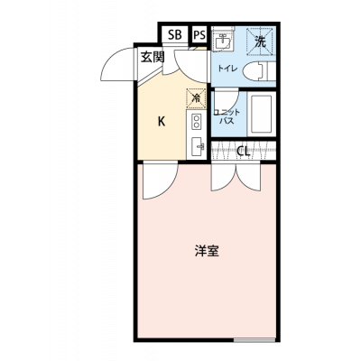 【🍂!期間限定ほっと価格！🍂】【禁煙🚭/Wi-Fi無料🌐】マイナビSTAY立会川2　204の間取り図