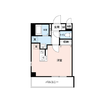 【🎍年末年始大感謝祭🎍】【禁煙🚭/Wi-Fi無料🌐】マイナビSTAY大師橋　303の間取り図