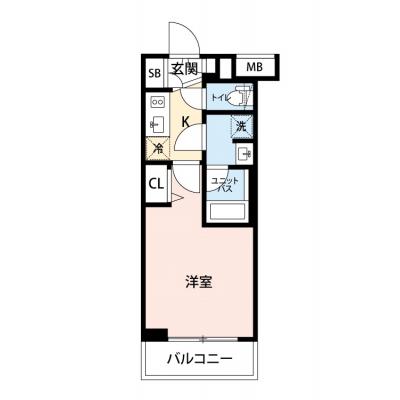 【🍧夏のクールダウン価格！🍧】【禁煙🚭/Wi-Fi無料🌐】マイナビSTAY大崎2　213の間取り図