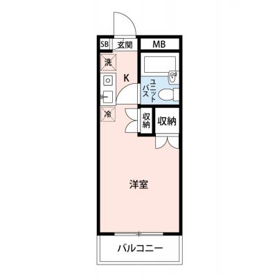 【🍡！秋の大感謝価格！🍡】【禁煙🚭】マイナビSTAYパレス鶴見生麦　507の間取り図
