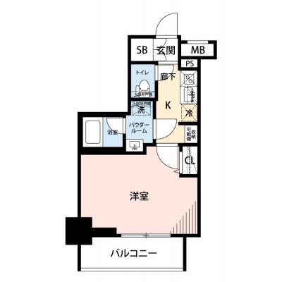 【清掃費11,000円OFF｜1月末までの入居限定🎁】【禁煙🚭/Wi-Fi無料🌐】マイナビSTAY台東浅草　802の間取り図