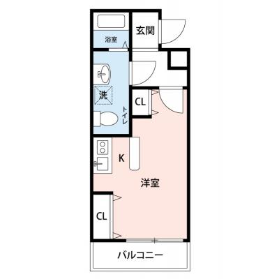 【🎉初期費用オフ｜お得なキャンペーン】【禁煙🚭/Wi-Fi無料🌐】マイナビSTAYエナジャイズ南品川　201の間取り図