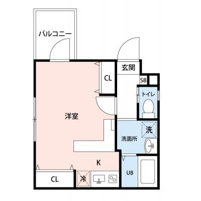 【🍡！秋の大感謝価格！🍡】【禁煙🚭/Wi-Fi無料🌐】マイナビSTAYエナジャイズ駒込　201の間取り図