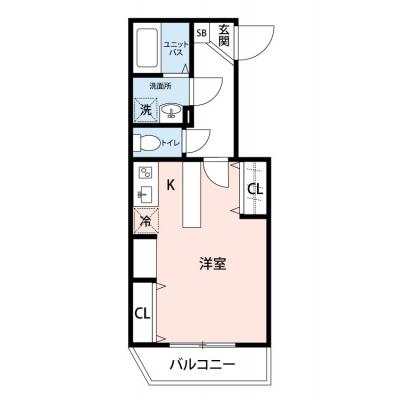 【🎉初期費用オフ｜お得なキャンペーン】【禁煙🚭/Wi-Fi無料🌐】マイナビSTAYエナジャイズ駒込　202の間取り図