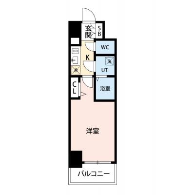 【🍂!期間限定ほっと価格！🍂】【禁煙🚭/Wi-Fi無料🌐】マイナビSTAY葵桜通り　906の間取り図