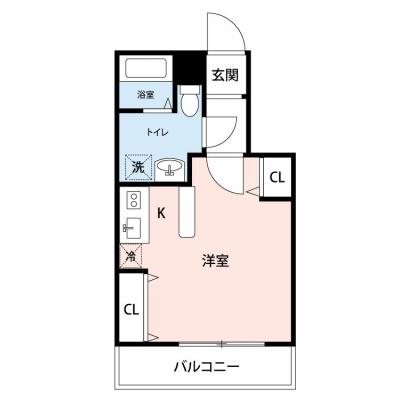 【🍡！秋の大感謝価格！🍡】【禁煙🚭/Wi-Fi無料🌐】マイナビSTAYエナジャイズ南品川　402の間取り図