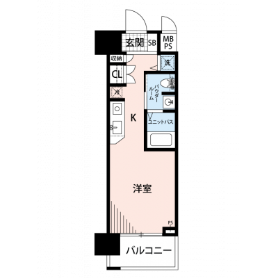 【🌿快適シーズンの引越し応援キャンペーン🏡🌈】【禁煙🚭/テレワークに最適🌟無料高速Wi-Fi使い放題🎧】マイナビSTAY西天満　1404の間取り図