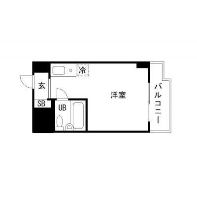 OneLife大井町イン【●駅近物件】の間取り図