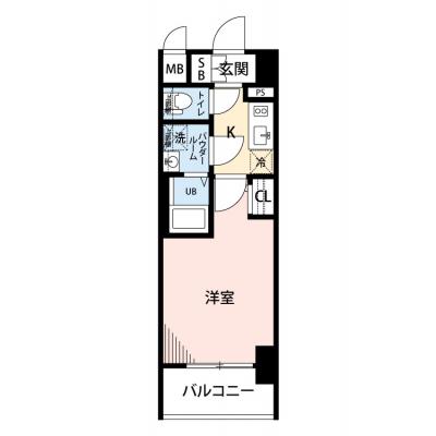 【🎍年末年始大感謝祭🎍】【禁煙🚭/Wi-Fi無料🌐】マイナビSTAY福島　705の間取り図