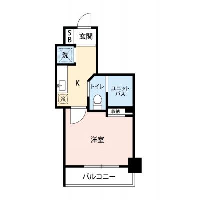 【🍧夏のクールダウン価格！🍧】【禁煙🚭/Wi-Fi無料🌐】マイナビSTAYアベニール三田慶大前　1103の間取り図