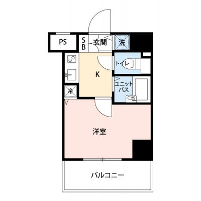 【🎉初期費用オフ｜お得なキャンペーン】【禁煙🚭】マイナビSTAYパレス巣鴨　603の間取り図