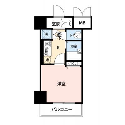 【🌷新生活応援キャンペーン🌷】【禁煙🚭/Wi-Fi無料🌐】マイナビSTAYミライエ北池袋　302の間取り図