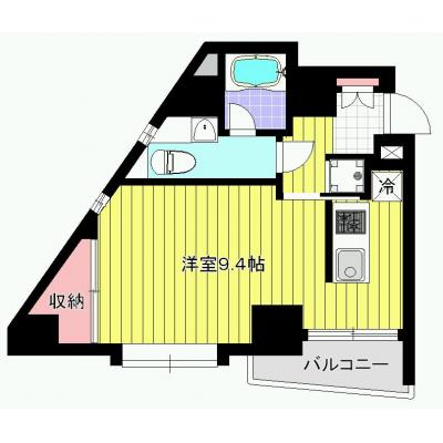 インターネット無料！【希少なペット可物件】犬・猫OK！！新中野駅6分・中野駅12分！オートロック・★ＭＨ中野中央Ⅲの間取り図