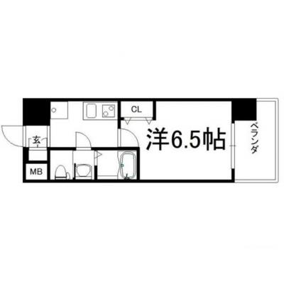 7月下旬～　Ⓡマンスリー梅田WESTⅠ　　◌　。˚✩駅近・梅田まで1本・WIFI完備・オートロック　◌　。˚✩の間取り図