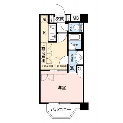 【🍧夏のクールダウン価格！🍧】【禁煙🚭/Wi-Fi無料🌐】マイナビSTAYクラッセ千駄ヶ谷　102の間取り図