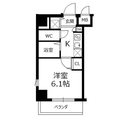 ◆アットイン銀座4-2  『公式サイト限定キャンペーン実施中！室内画像も豊富で、お見積り／web予約も可能です！「アットイン公式」で検索！🔍』の間取り図
