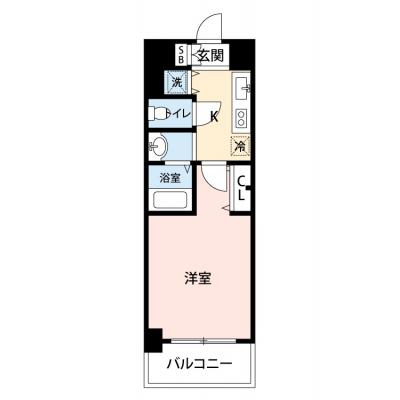 【🍡！秋の大感謝価格！🍡】【禁煙🚭/Wi-Fi無料🌐】マイナビSTAY淀屋橋　303の間取り図