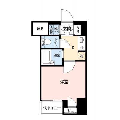 【🍧夏のクールダウン価格！🍧】【禁煙🚭/Wi-Fi無料🌐】マイナビSTAYミライエ西巣鴨　1002の間取り図