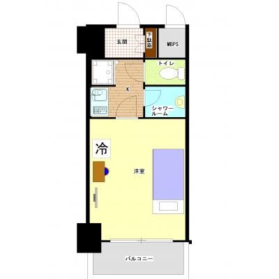 ★★★ウィークリー・マンスリー湘南藤沢第２★★★【駅チカ・徒歩７分】【オートロック】【エレベーター】の間取り図