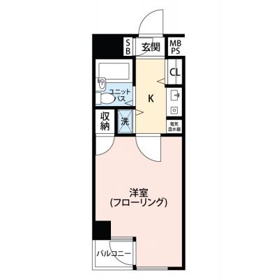 【🍂!期間限定ほっと価格！🍂】【禁煙🚭】マイナビSTAYパレス東十条　206の間取り図