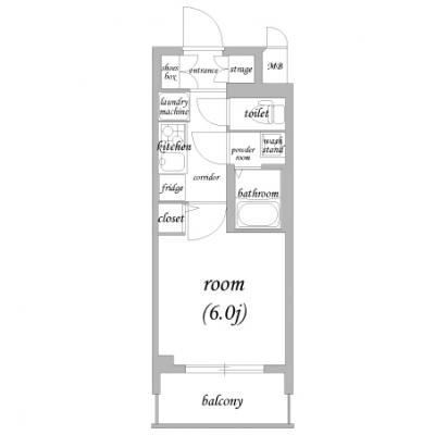 🌸春の新生活応援🌸　賃料60％割引を含む特別価格でご案内✨ クリスタルグランツうめきた🚭【No.1373050】の間取り図