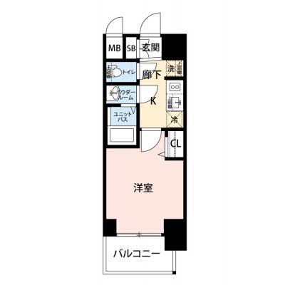 【🍧夏のクールダウン価格！🍧】【禁煙🚭】マイナビSTAY新大阪グランクラス　1103の間取り図