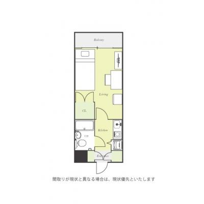 ●2026年2月7日から入居可●ユニオンマンスリー相鉄三ツ境２　311　1K・シングル☆デスク＆チェア付き♪横浜駅まで乗換なしでアクセス可能の間取り図