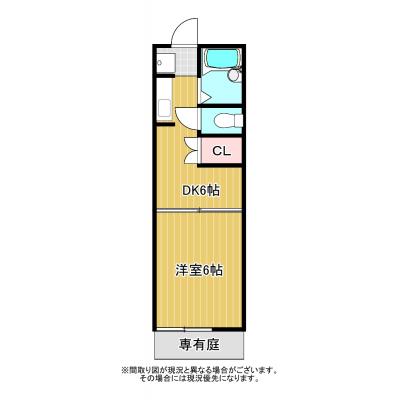 ★ネット無料★リブロマンスリー　東静岡駅前3の間取り図