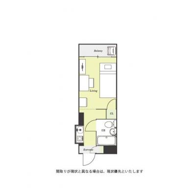 ユニオンマンスリー朝霞４　201　1R・シングル☆◆インターネット固定回線（有線・Wi-Fi）無料の部屋◆人気の角部屋物件！東武東上線から徒歩＆和光市駅となりの間取り図