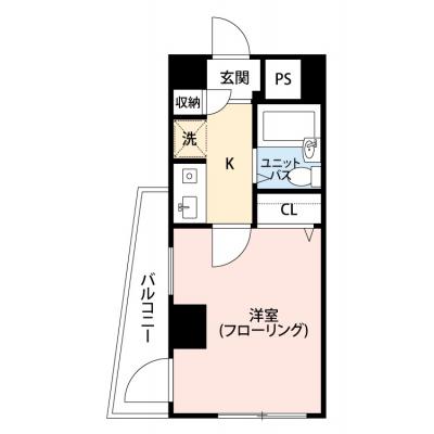 【🍂!期間限定ほっと価格！🍂】【禁煙🚭】マイナビSTAYパレス高津溝の口　501の間取り図